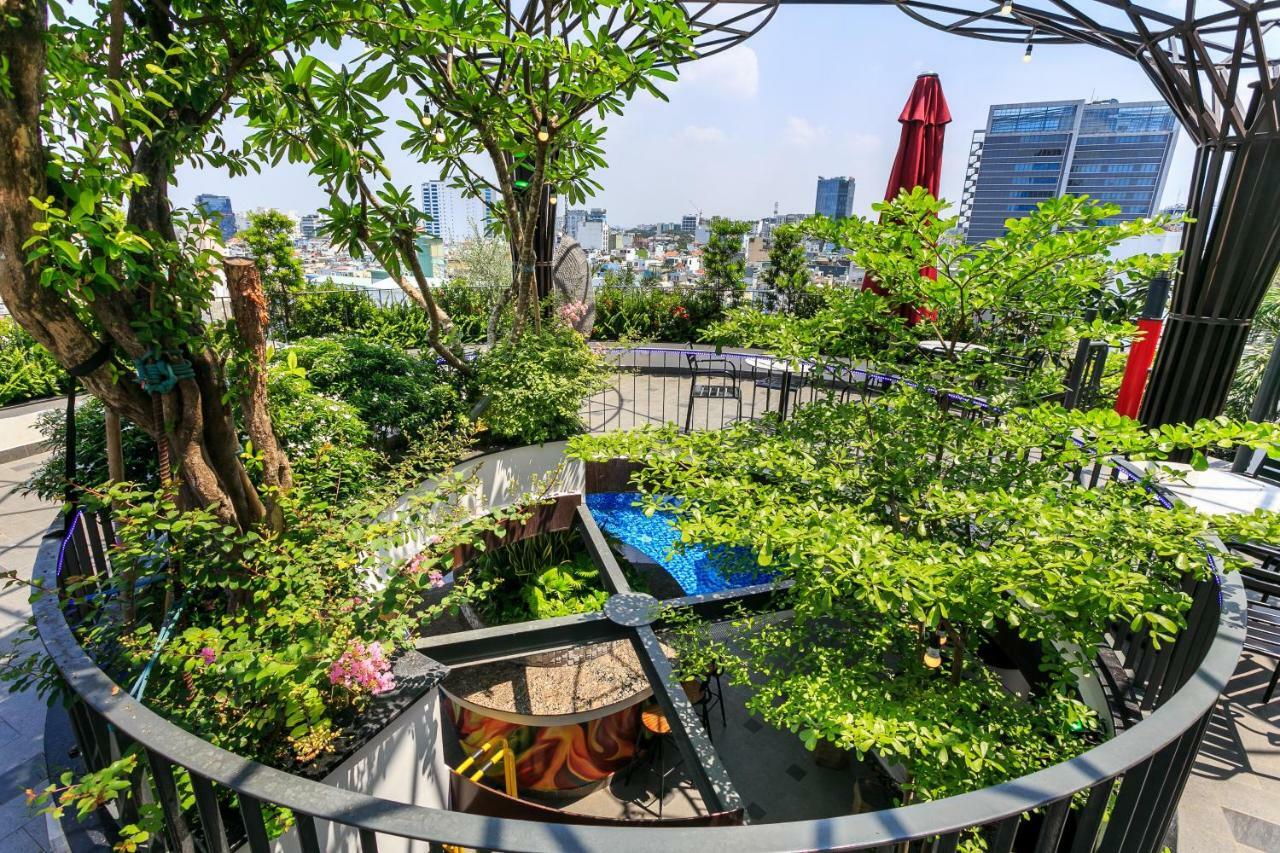 The Garden Building Aparthotel โฮจิมินห์ซิตี้ ภายนอก รูปภาพ
