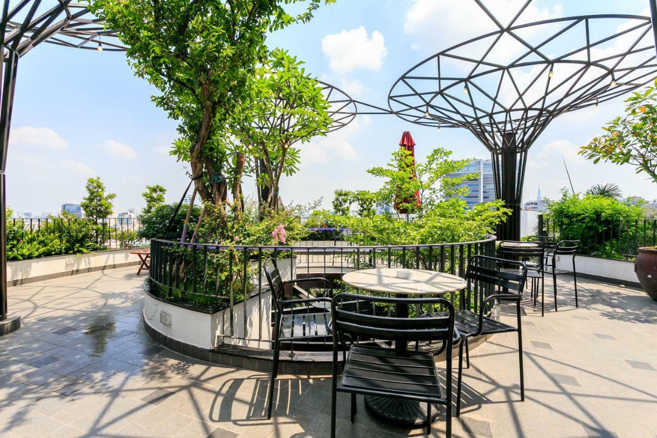 The Garden Building Aparthotel โฮจิมินห์ซิตี้ ภายนอก รูปภาพ