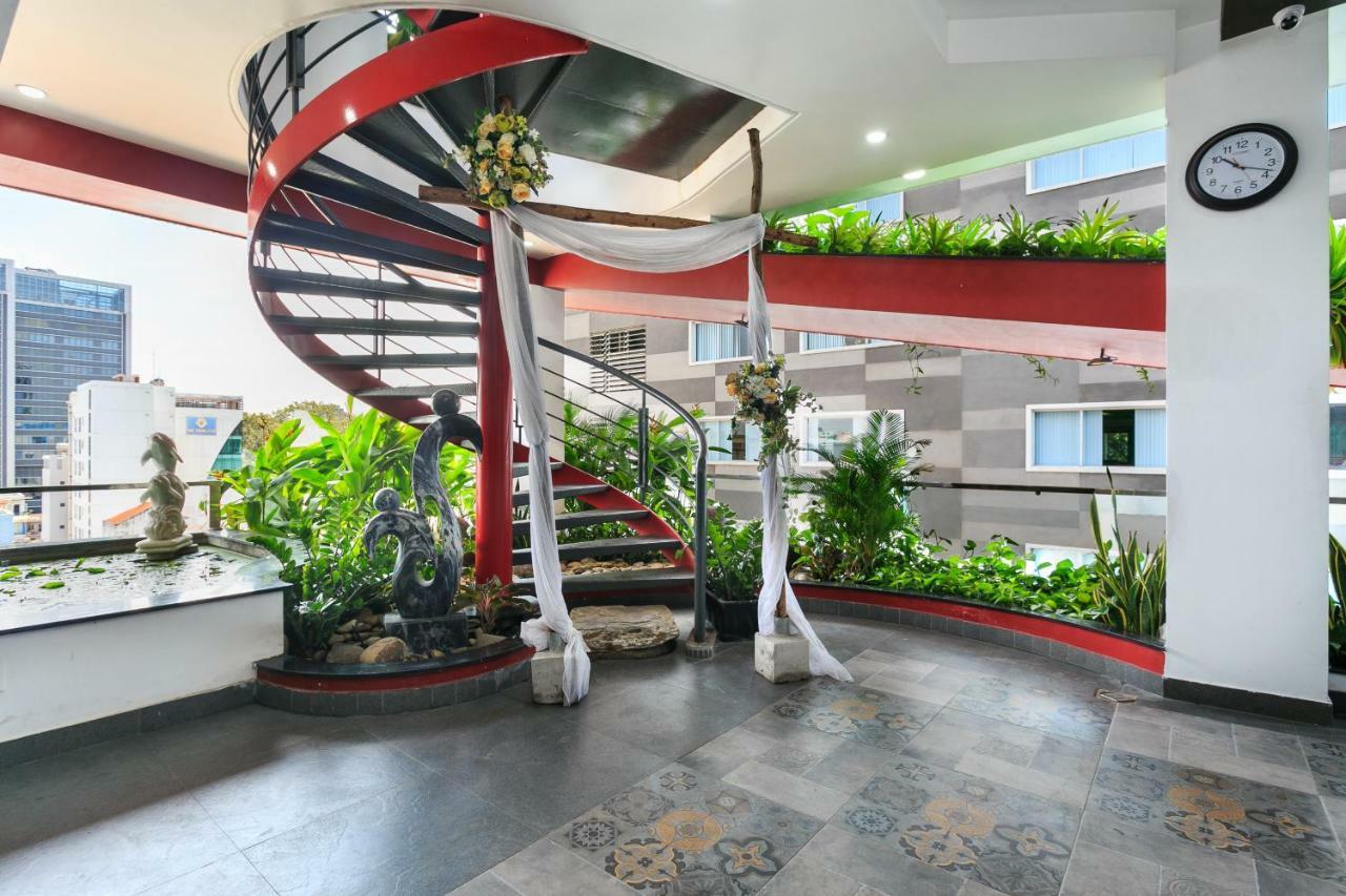 The Garden Building Aparthotel โฮจิมินห์ซิตี้ ภายนอก รูปภาพ