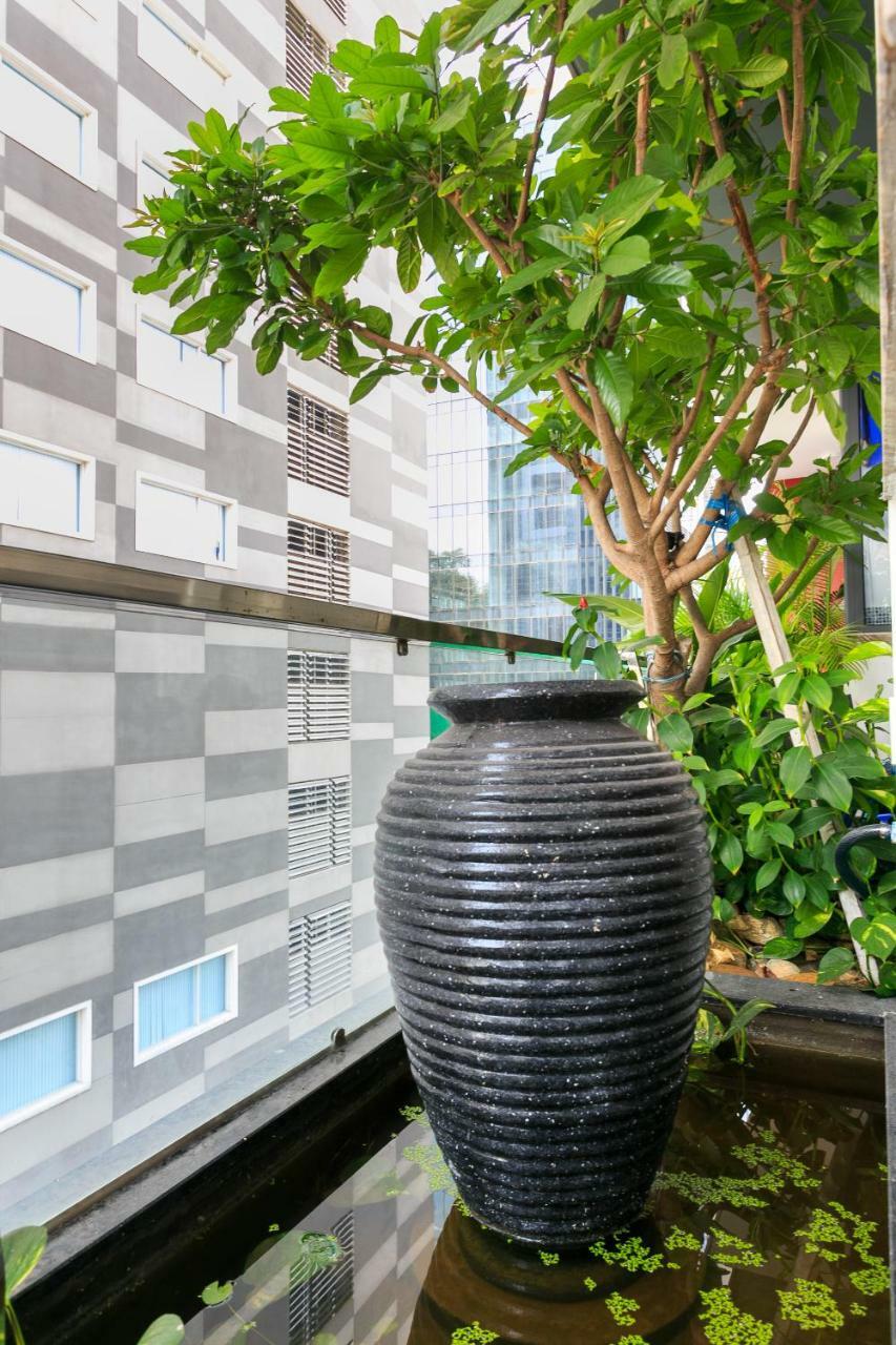 The Garden Building Aparthotel โฮจิมินห์ซิตี้ ภายนอก รูปภาพ