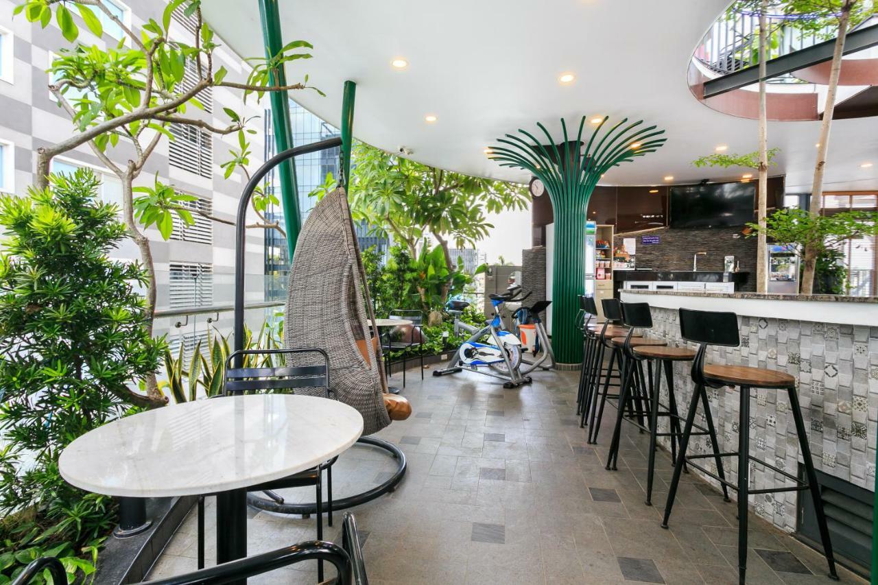 The Garden Building Aparthotel โฮจิมินห์ซิตี้ ภายนอก รูปภาพ