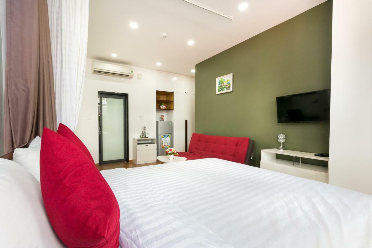 The Garden Building Aparthotel โฮจิมินห์ซิตี้ ภายนอก รูปภาพ