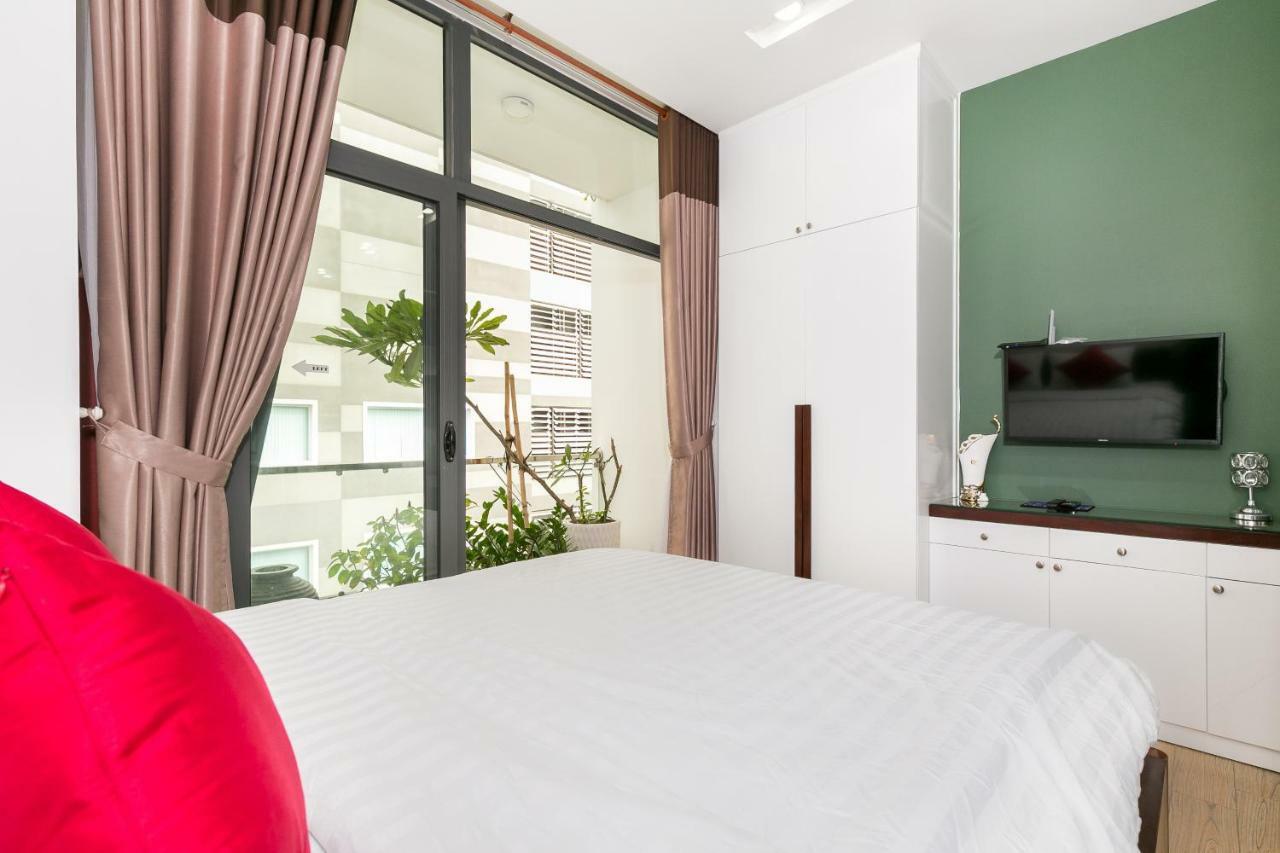 The Garden Building Aparthotel โฮจิมินห์ซิตี้ ภายนอก รูปภาพ