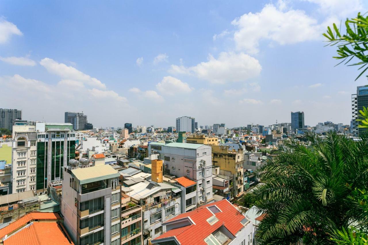 The Garden Building Aparthotel โฮจิมินห์ซิตี้ ภายนอก รูปภาพ
