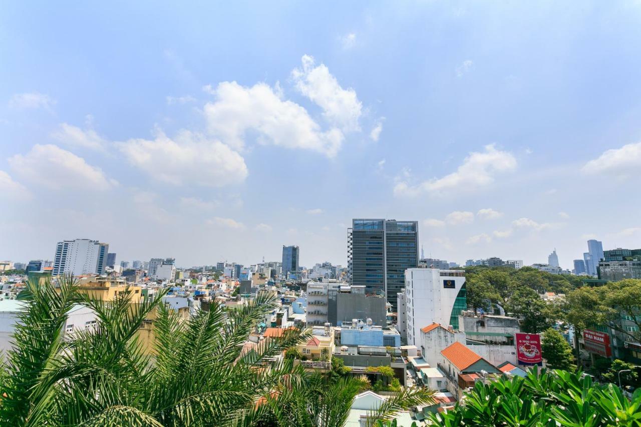 The Garden Building Aparthotel โฮจิมินห์ซิตี้ ภายนอก รูปภาพ