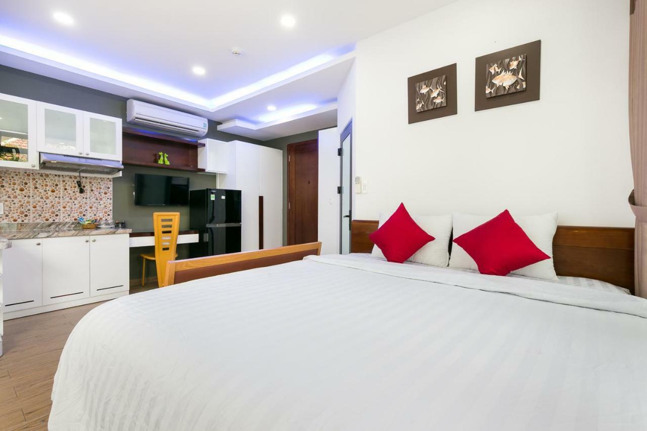 The Garden Building Aparthotel โฮจิมินห์ซิตี้ ภายนอก รูปภาพ