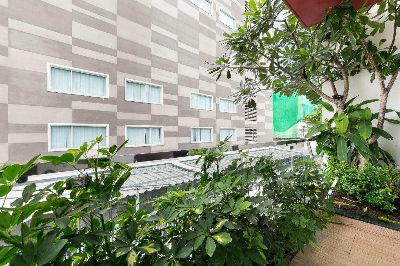 The Garden Building Aparthotel โฮจิมินห์ซิตี้ ภายนอก รูปภาพ