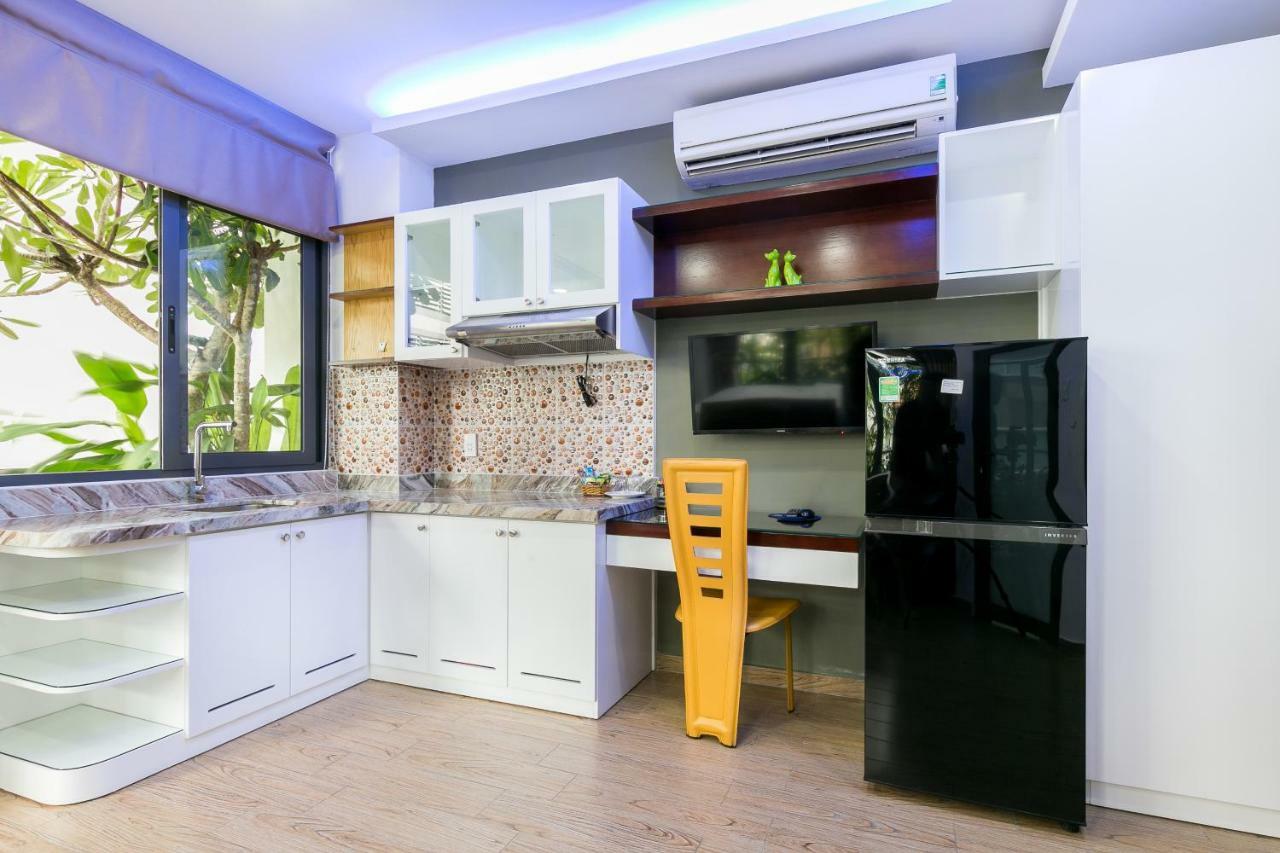 The Garden Building Aparthotel โฮจิมินห์ซิตี้ ภายนอก รูปภาพ