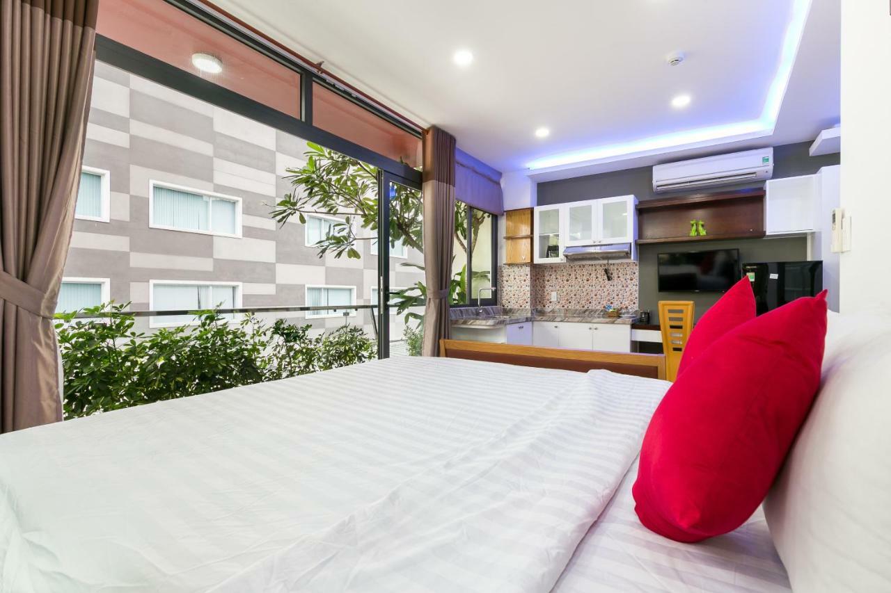 The Garden Building Aparthotel โฮจิมินห์ซิตี้ ภายนอก รูปภาพ