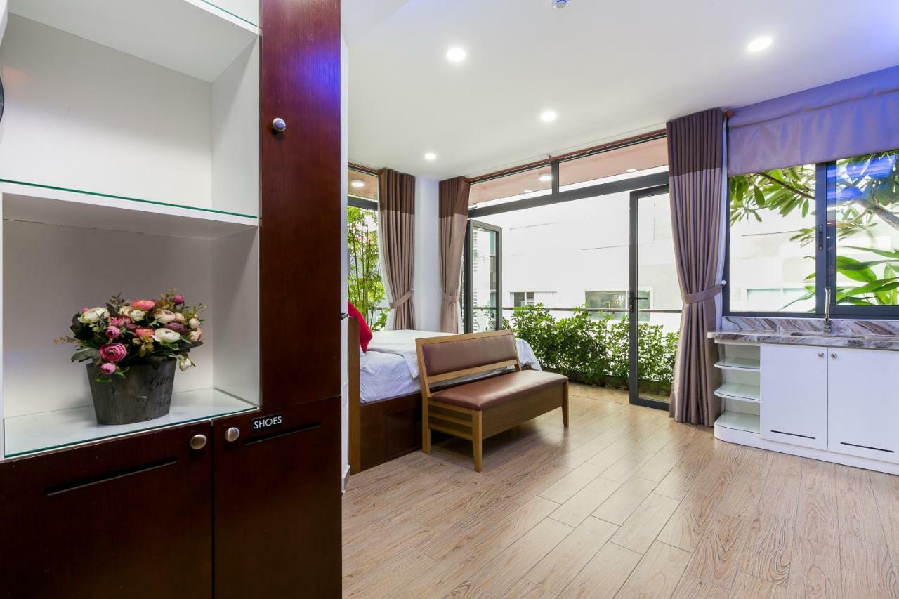 The Garden Building Aparthotel โฮจิมินห์ซิตี้ ภายนอก รูปภาพ