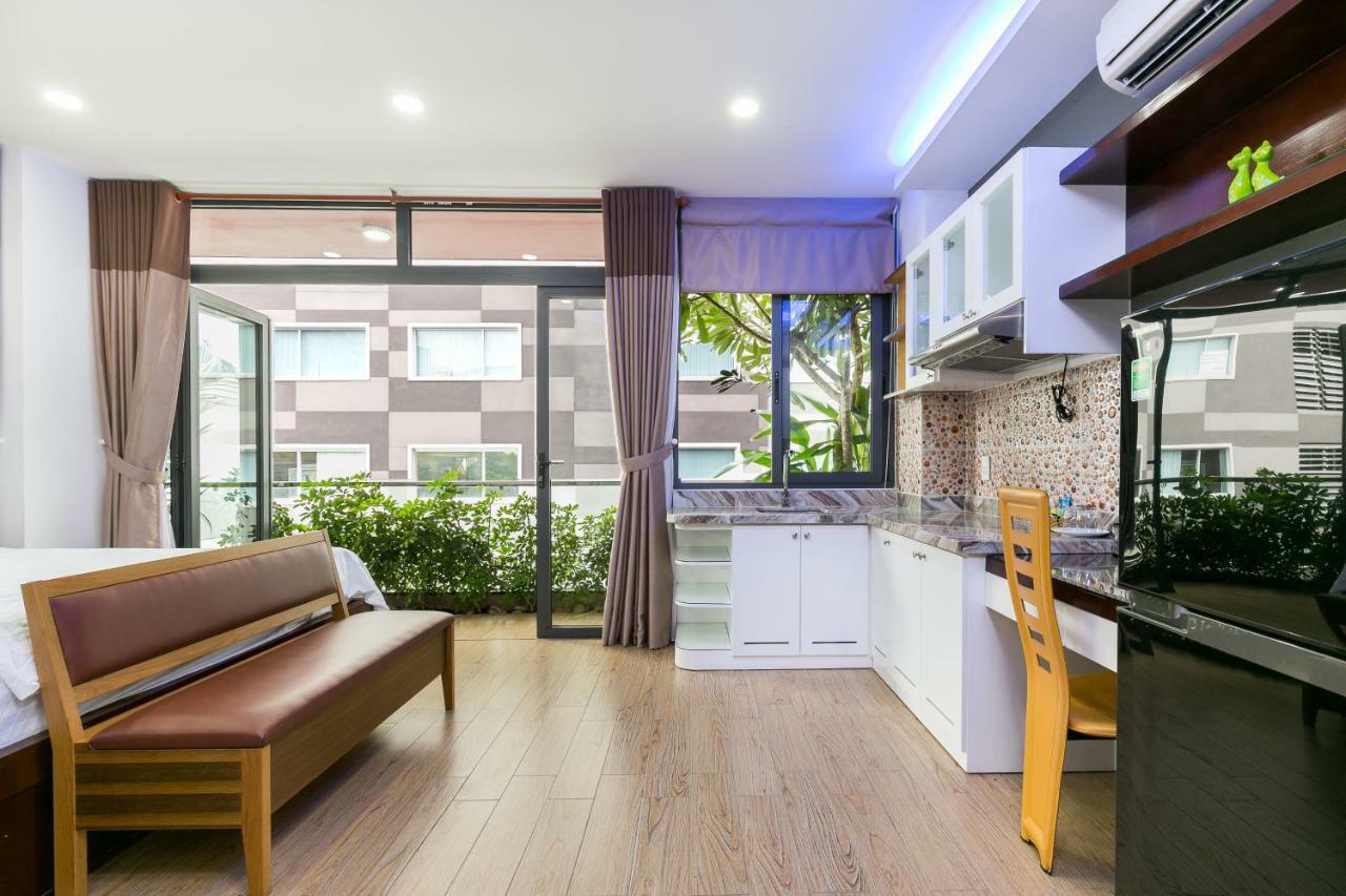 The Garden Building Aparthotel โฮจิมินห์ซิตี้ ภายนอก รูปภาพ